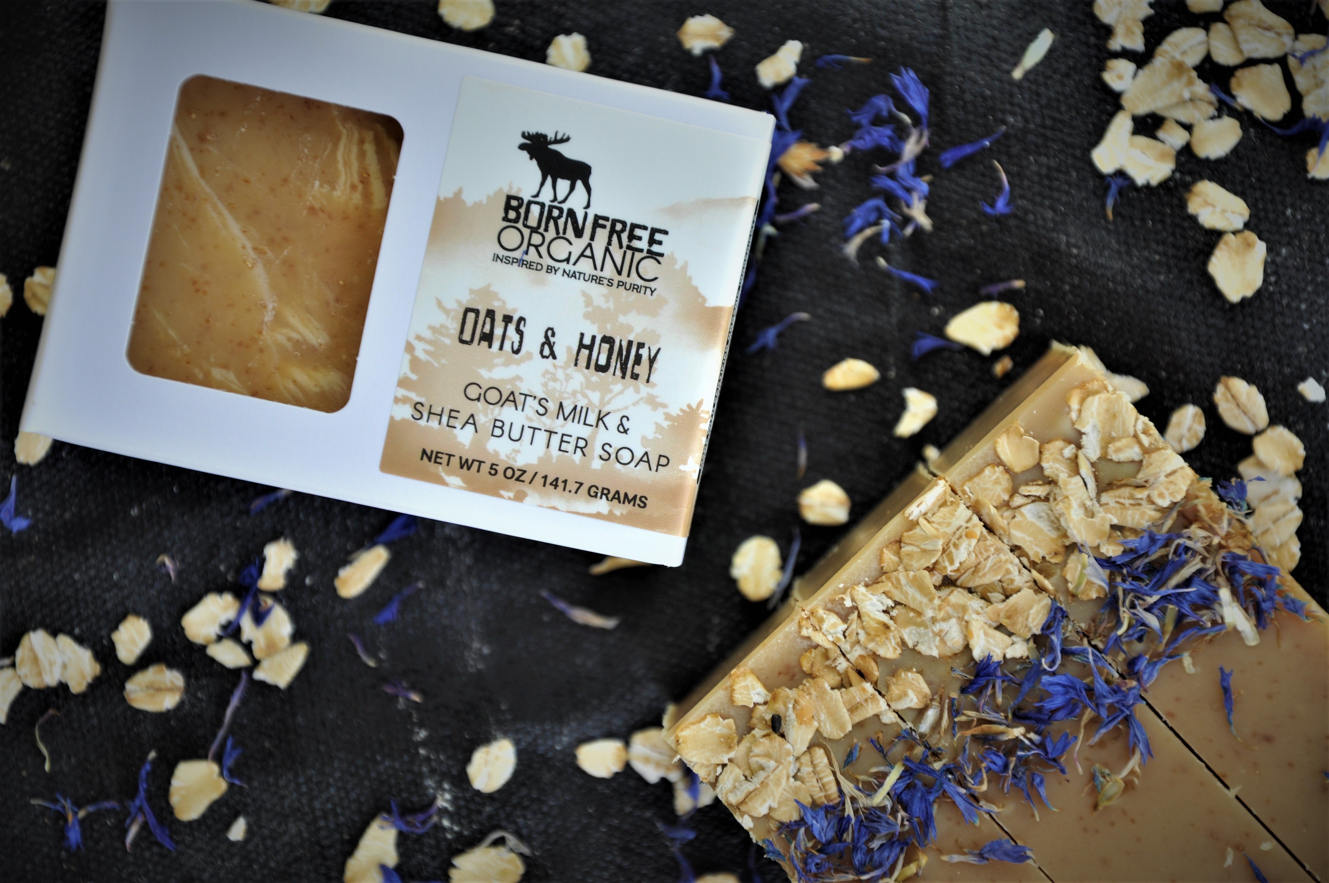 Oats & Raw Texas Honey Soap